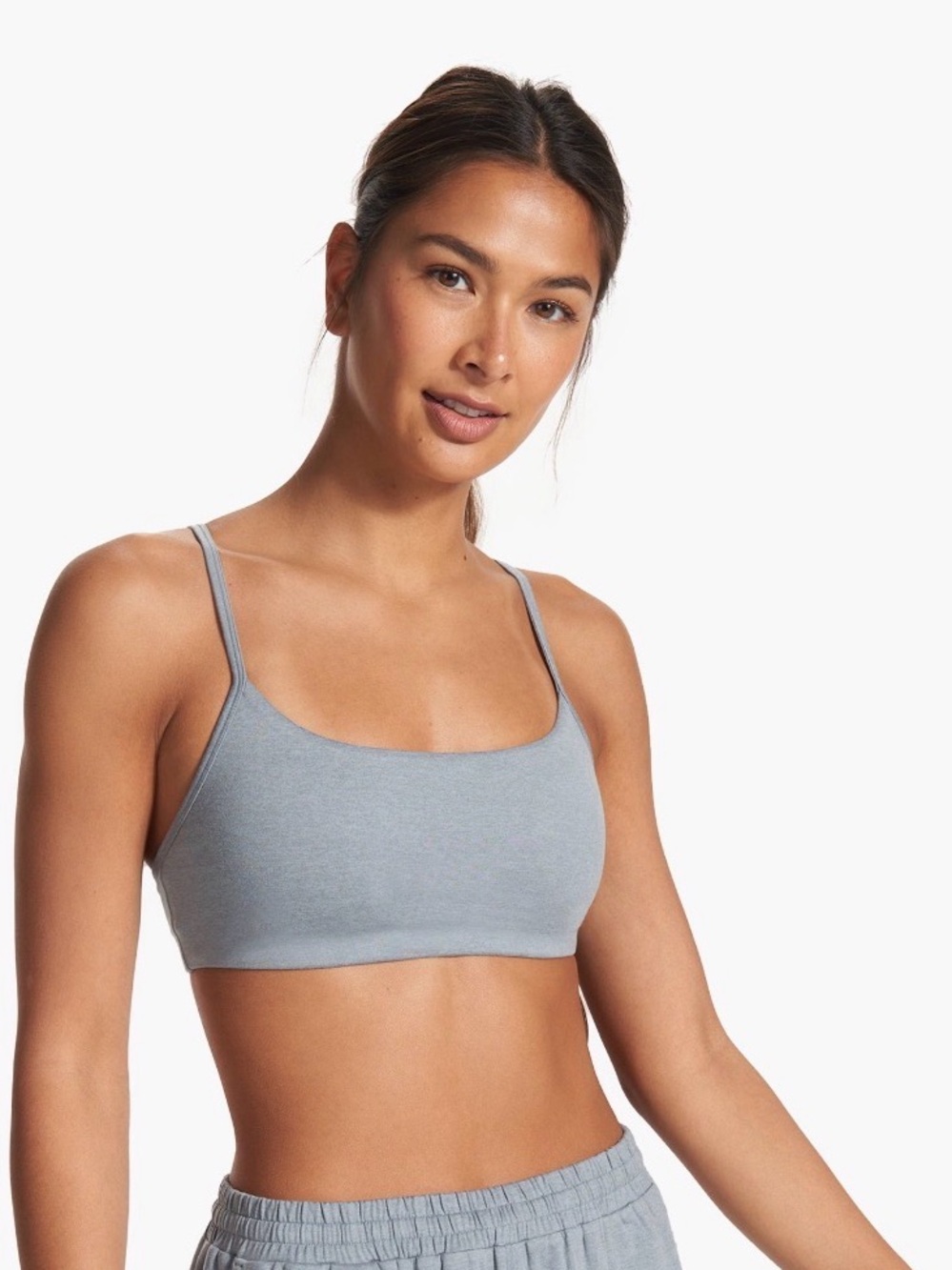Vuori halo essential bra small grey/ blue